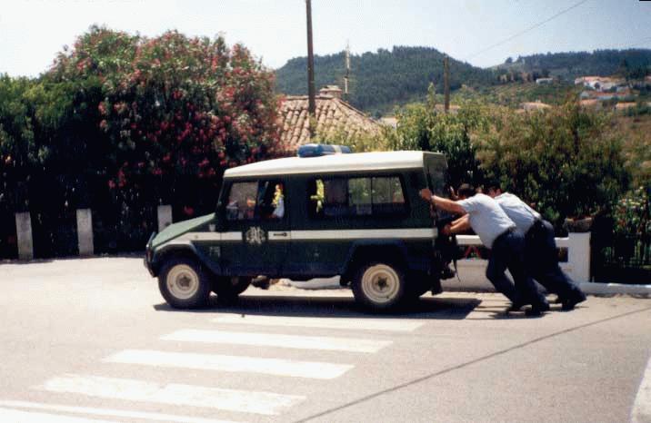 Policia no seu melhor